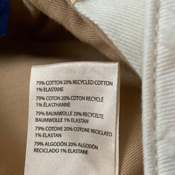 Pilcro Women's Joey High Rise Wide Leg White Jeans - Picture 9 of 9